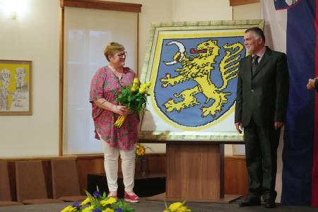 Sentrupert - praznik 2022, avtorica grba Jelka GOrenc, foto Pep (11)